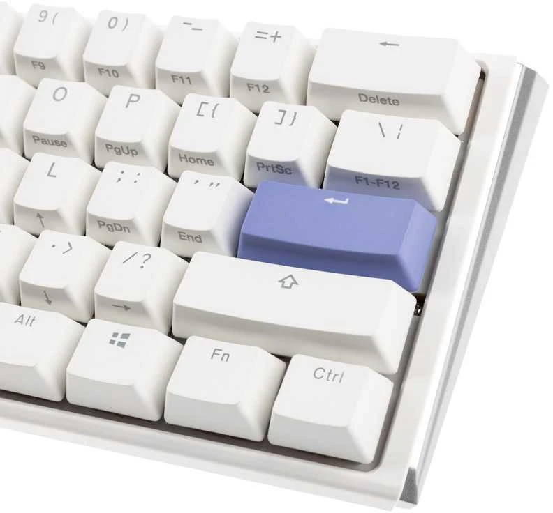 Klaviatūra Ducky One 3 Classic grynai balta Mini (JAV)
