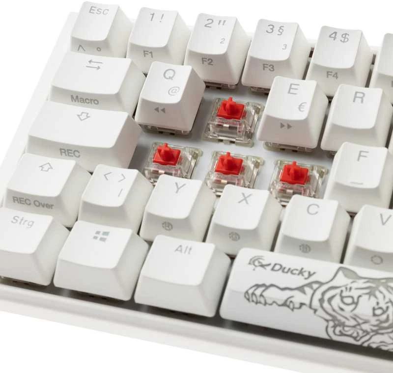 Klaviatūra Ducky One 3 Classic Mini MX-Raudona Baltas (DKON2161ST-RDEPDPWWWSC1)
