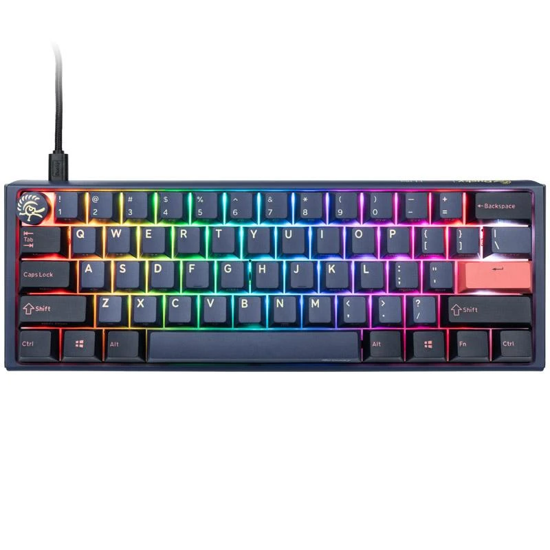 Klaviatūra Ducky One 3 Cosmic Mėlyna Mini MX-Speed-Sidabrinis (US)