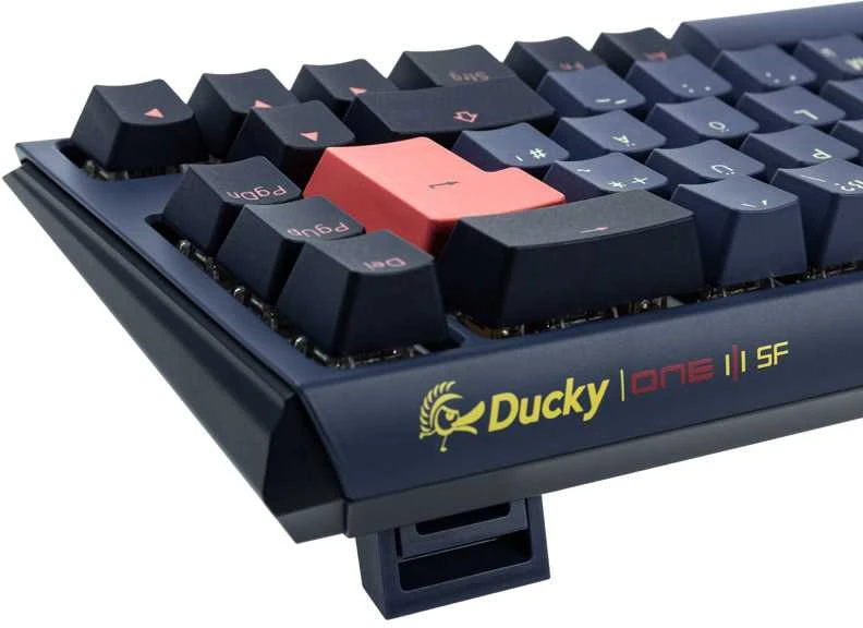 Mėlyna Ducky One 3 Cosmic Mėlyna SF Klaviatūra žaidimams, RGB LED - MX-Speed-Sidabrinis