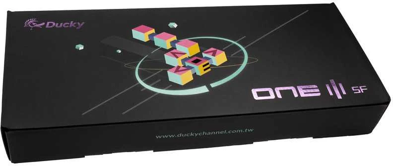 Mėlyna Ducky One 3 Cosmic Mėlyna SF Klaviatūra žaidimams, RGB LED - MX-Speed-Sidabrinis