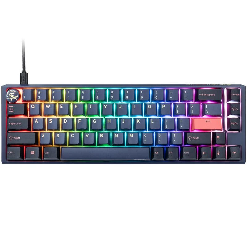 Klaviatūra Ducky One 3 Cosmic mėlynas MX-Speed-Sidabrinis (US)