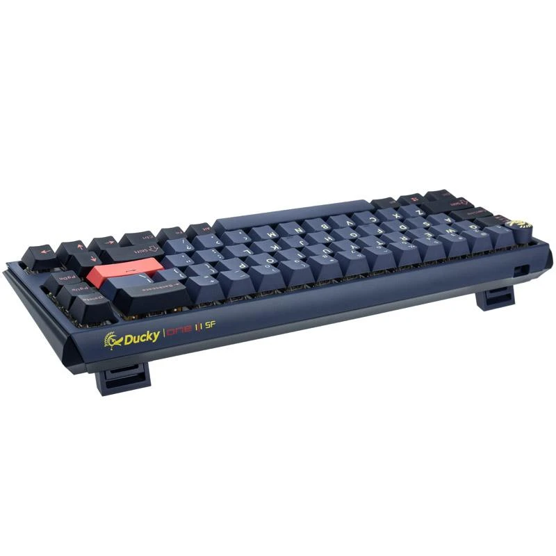 Klaviatūra Ducky One 3 Cosmic mėlynas MX-Speed-Sidabrinis (US)
