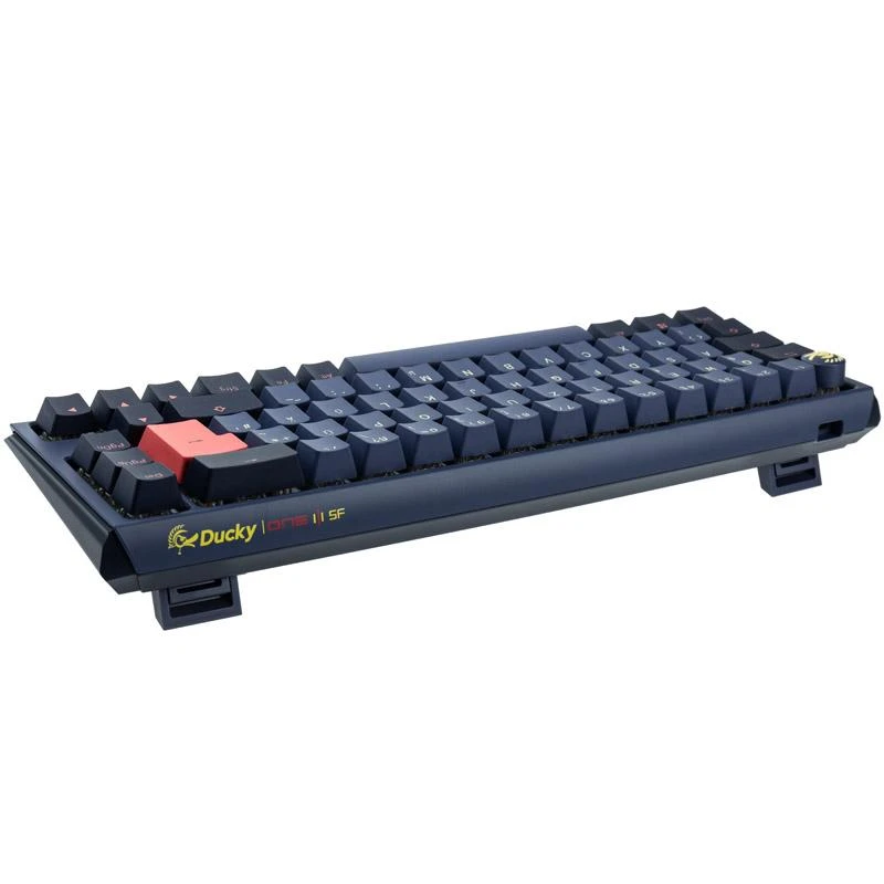 Mėlyna Ducky One 3 Cosmic Mėlyna SF Klaviatūra žaidimams, RGB LED - MX-Speed-Sidabrinis
