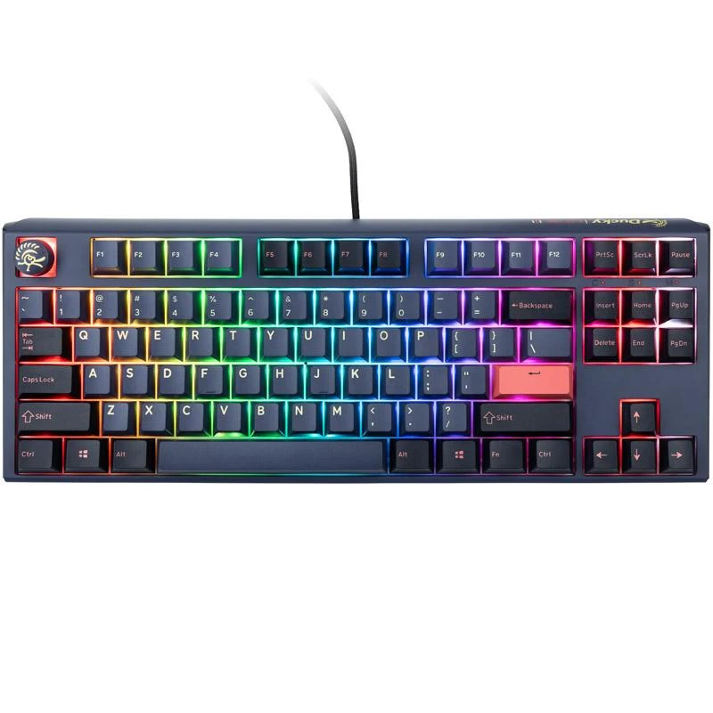 Klaviatūra Ducky One 3 Cosmic Mėlyna MX-ruda (US)