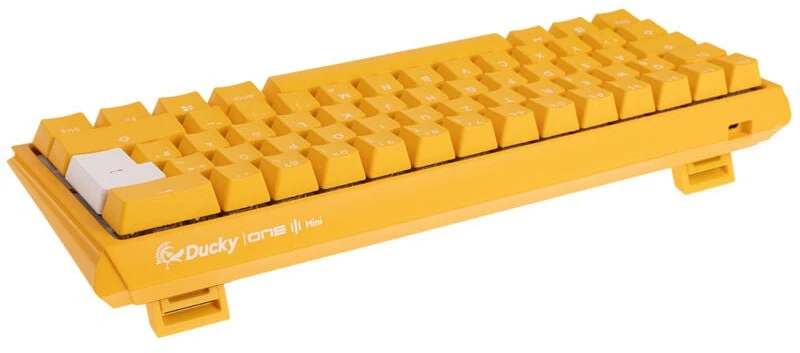 Klaviatūra Ducky One 3 Geltona Mini Cherry MX Raudona (DKON2161ST-RDEPDYDYYYC1)