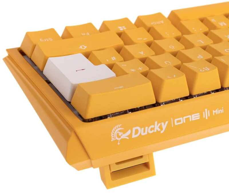 Klaviatūra Ducky One 3 Geltona Mini Cherry MX Raudona (DKON2161ST-RDEPDYDYYYC1)