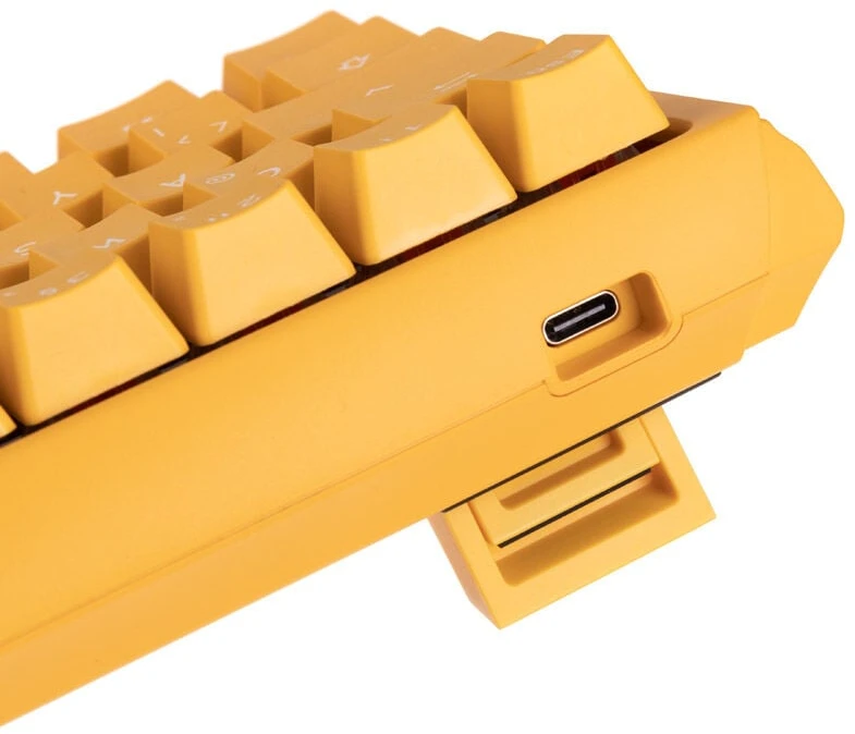 Klaviatūra Ducky One 3 Geltona Mini Cherry MX Raudona (DKON2161ST-RDEPDYDYYYC1)