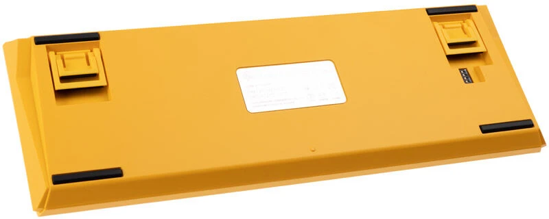 Ducky One 3 Geltona Mini klaviatūra žaidimams, RGB LED – MX–Juodas – DE išdėstymas
