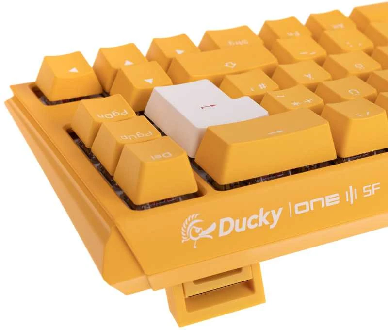Ducky One 3 Geltona SF Klaviatūra žaidimams, RGB LED - MX-Juodas