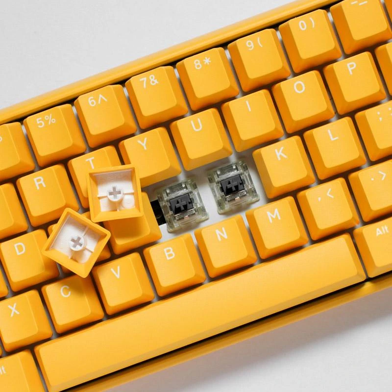 Ducky One 3 Geltona SF Klaviatūra žaidimams, RGB LED - MX-Juodas