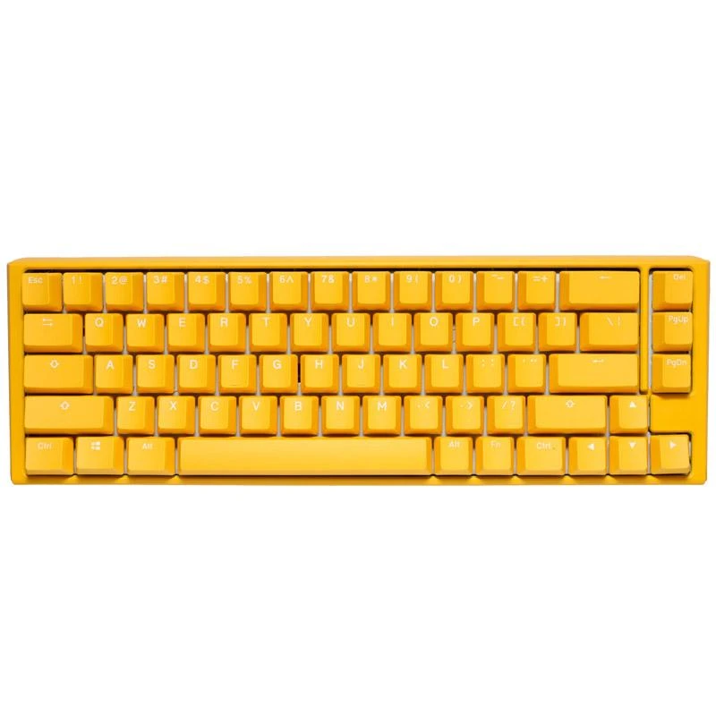 Ducky One 3 Geltona SF Klaviatūra žaidimams, RGB LED - MX-Brown