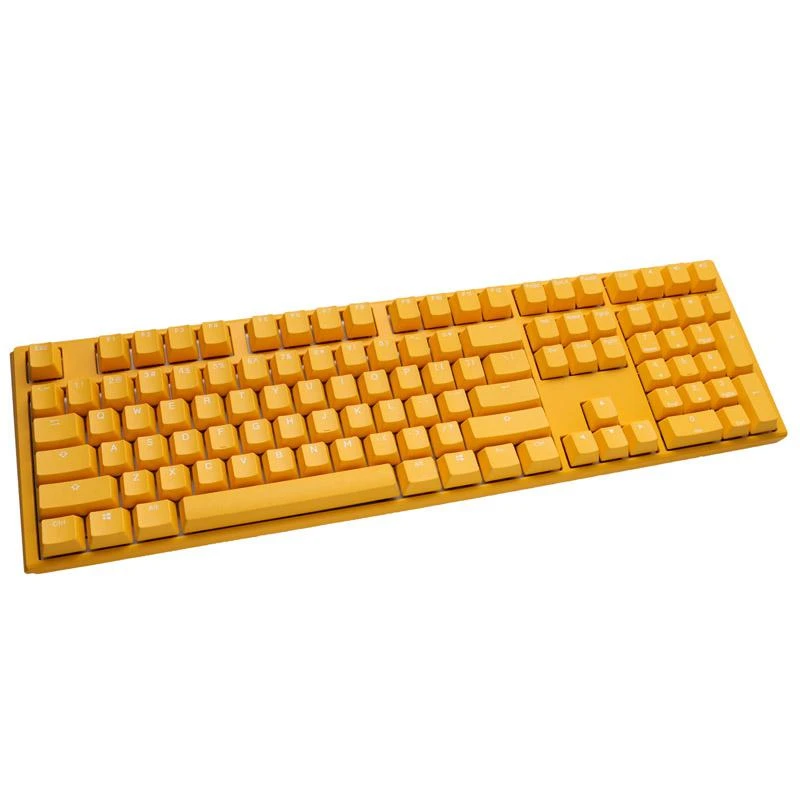 Ducky One 3 Geltona Klaviatūra žaidimams, RGB LED - MX-Raudona