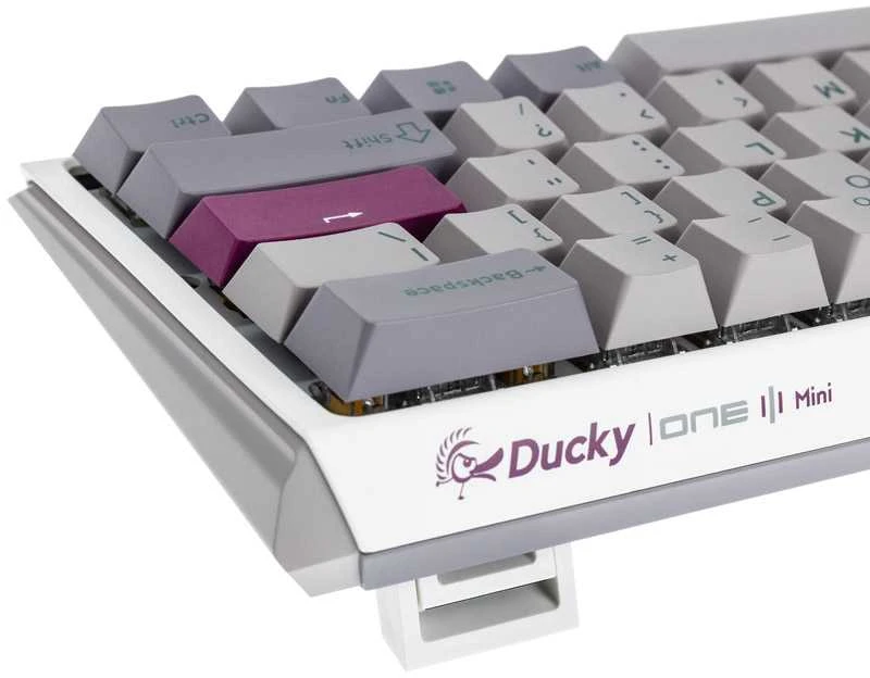 Klaviatūra Ducky One 3 Mist Pilkas MX-Speed-Sidabrinis (US)