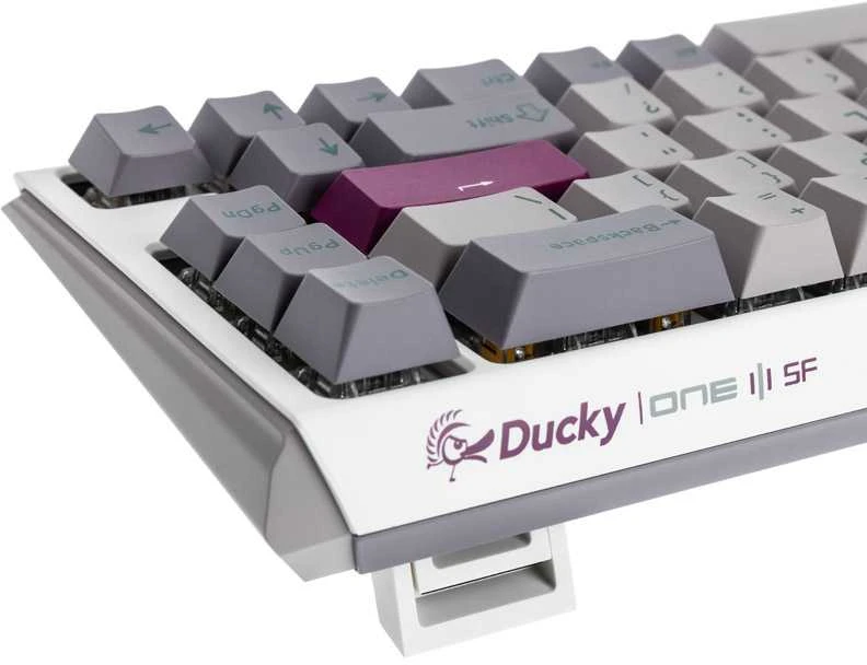 Klaviatūra Ducky One 3 Mist Pilkas MX-Raudona (US)