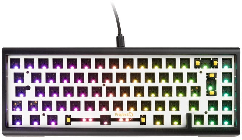 Ducky Tinker 65 Barebone Klaviatūra žaidimams, RGB - juodas (ISO-DE)