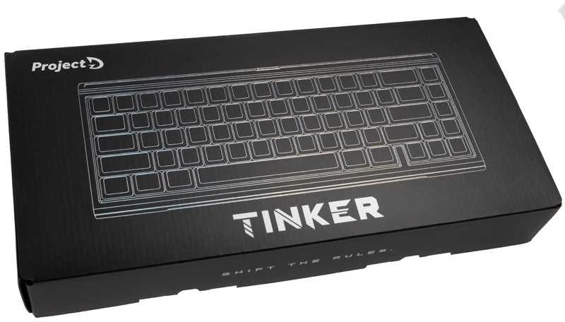 Ducky Tinker 65 Barebone Klaviatūra žaidimams, RGB - juodas (ISO-DE)