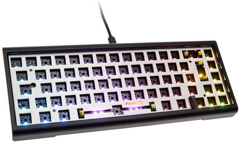 Ducky Tinker 65 Barebone Klaviatūra žaidimams, RGB - juodas (ISO-DE)