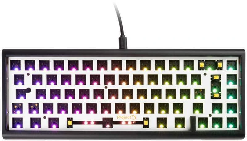 Ducky Tinker 65 Barebone Klaviatūra žaidimams, RGB - juodas (ISO-DE)