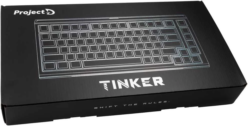Klaviatūra Ducky Tinker 75 Barebone ISO Juodas (PKTI2383IST-ISO01)