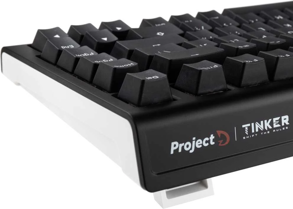 Ducky Tinker 75 Klaviatūra žaidimams, RGB, juodas - MX-Raudona (ANSI)