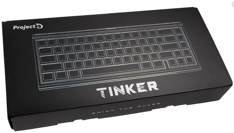 Ducky Tinker65 Barebone žaidimų klaviatūra ANSI išdėstymas