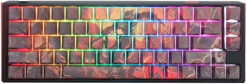 Ducky x Doom One 3 SF Klaviatūra žaidimams, RGB LED - MX-Speed-Sidabrinis