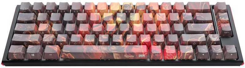 Mėlyna Ducky x Doom One 3 SF Klaviatūra žaidimams, RGB LED - MX-Mėlyna
