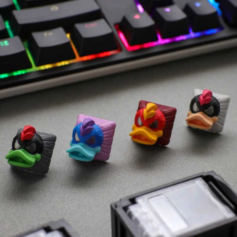 Klaviatūra Ducky x Karštųjų klavišų projektas Ducky Lygos klavišų dangtelis – Raketa