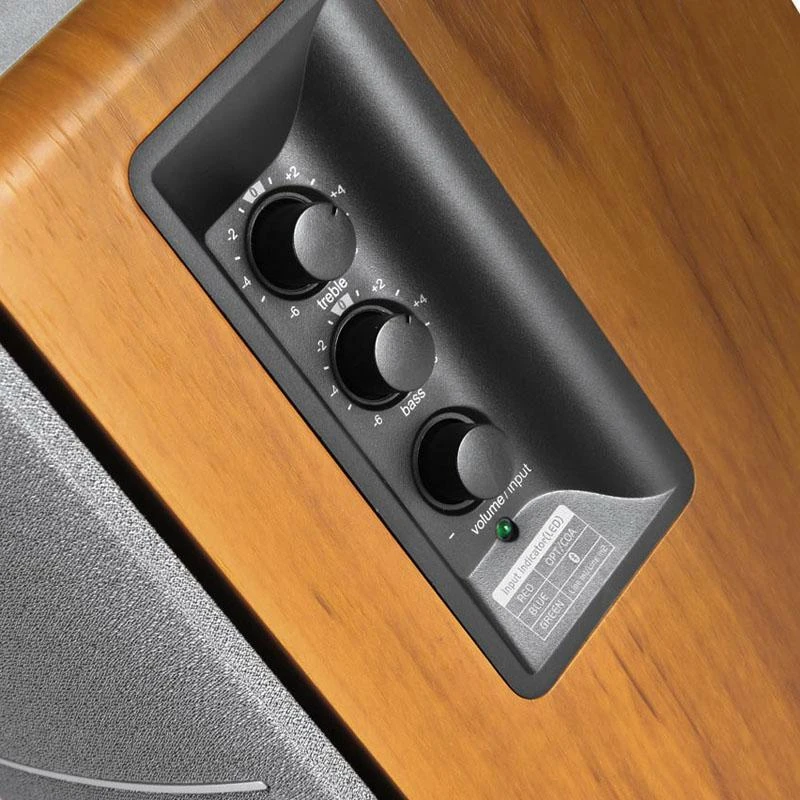Kolonėlės Edifier R1280DB BT, Rudos spalvos