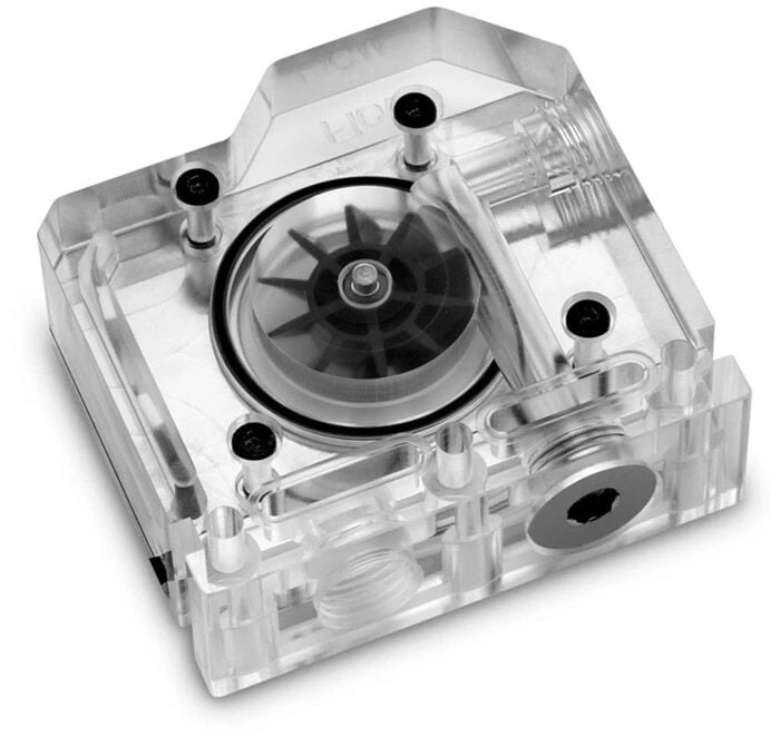 Ek Water Blocks Ek Vanduo Blocks EK Vanduo Blocks EK-Quantum skaliarinis srauto matuoklis iš viršaus į apačią D-RGB – nikelis