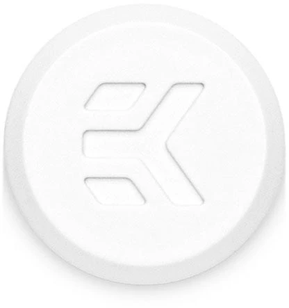 Ek Water Blocks „Ek Vanduo Blocks“ EK „Vanduo Blocks“ EK-Quantum sukimo momento kamščio dangteliai, 10 vnt. pakuotė, balti