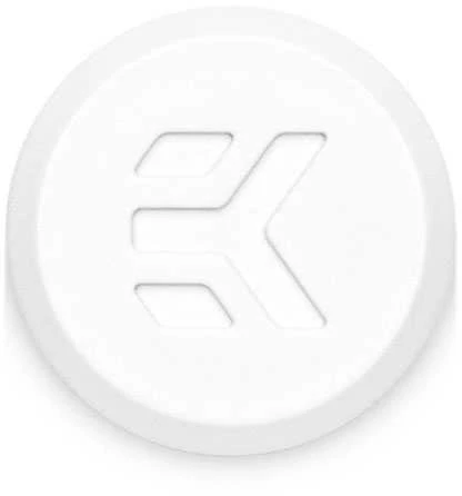 Ek Water Blocks „Ek Vanduo Blocks“ EK „Vanduo Blocks“ EK-Quantum sukimo momento kamščio dangteliai, 10 vnt. pakuotė, balti
