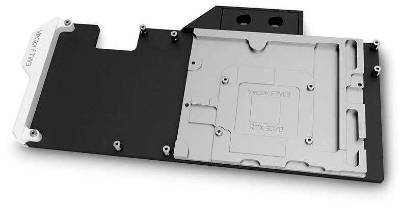 Ek Water Blocks Ek Vanduo Blocks EK Vanduo Blocks EK-Quantum Vector FTW3 RTX 3070 D-RGB – nikelis + acetalis
