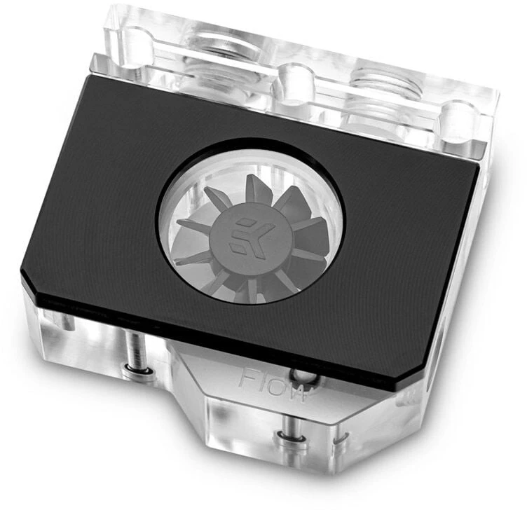 Ek Water Blocks Ek Vanduo Blocks EK Vanduo Blocks EK-Quantum Scalar Flowmeter Bottom-To-Top D-RGB – Juodas