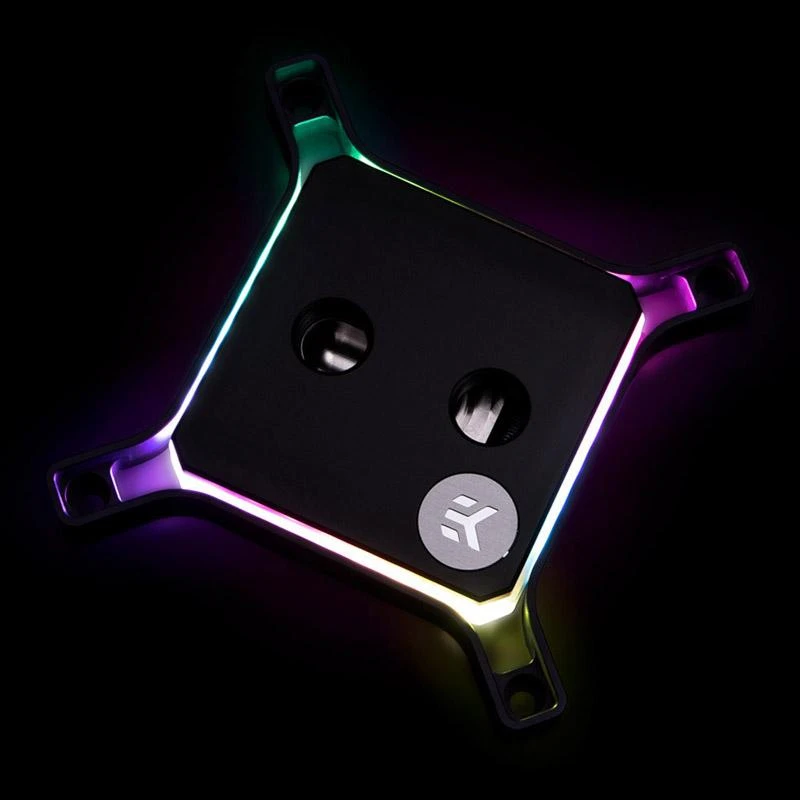 Ek Water Blocks Ek Vanduo Blocks EK Vanduo Blocks EK-kvantinis dydis D-RGB - 1700 Nikelis + acetalis