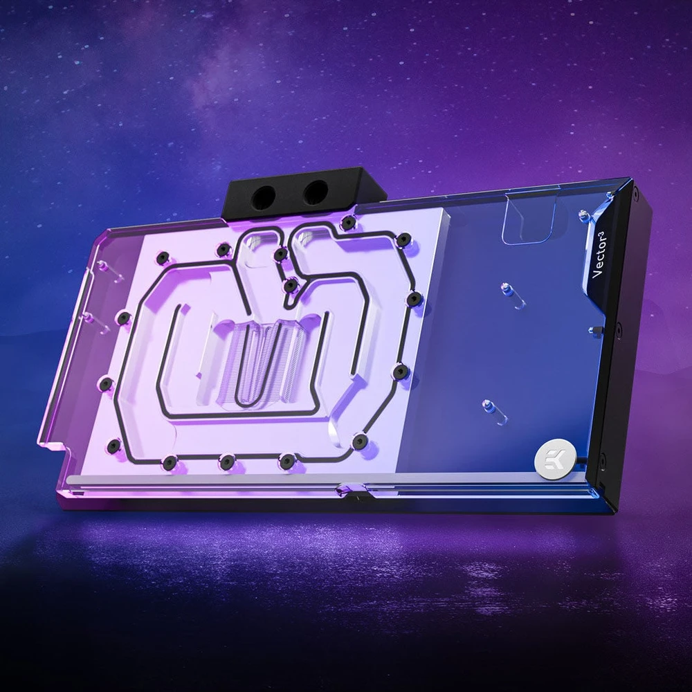 Ek Water Blocks „Ek Vanduo Blocks EK Vanduo Blocks EK-Quantum Vector3 Astral RTX 5080 GPU Vanduo Block, D-RGB - Acrylic“