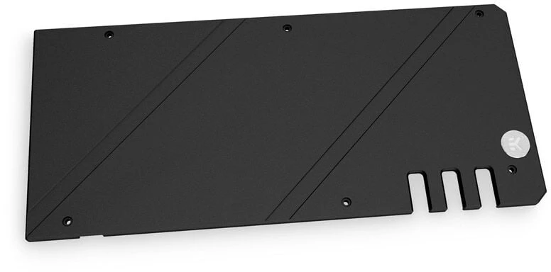Ek Water Blocks Ek Vanduo Blocks EK Vanduo Blocks EK-Quantum Vector Strix RX 6800/6900 Backplate – Juodas