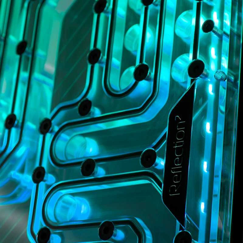 Ek Water Blocks Ek Vanduo Blocks EK vandens blokai EK-Quantum Reflection² PC-O11D EVO D5 PWM D-RGB - akrilas