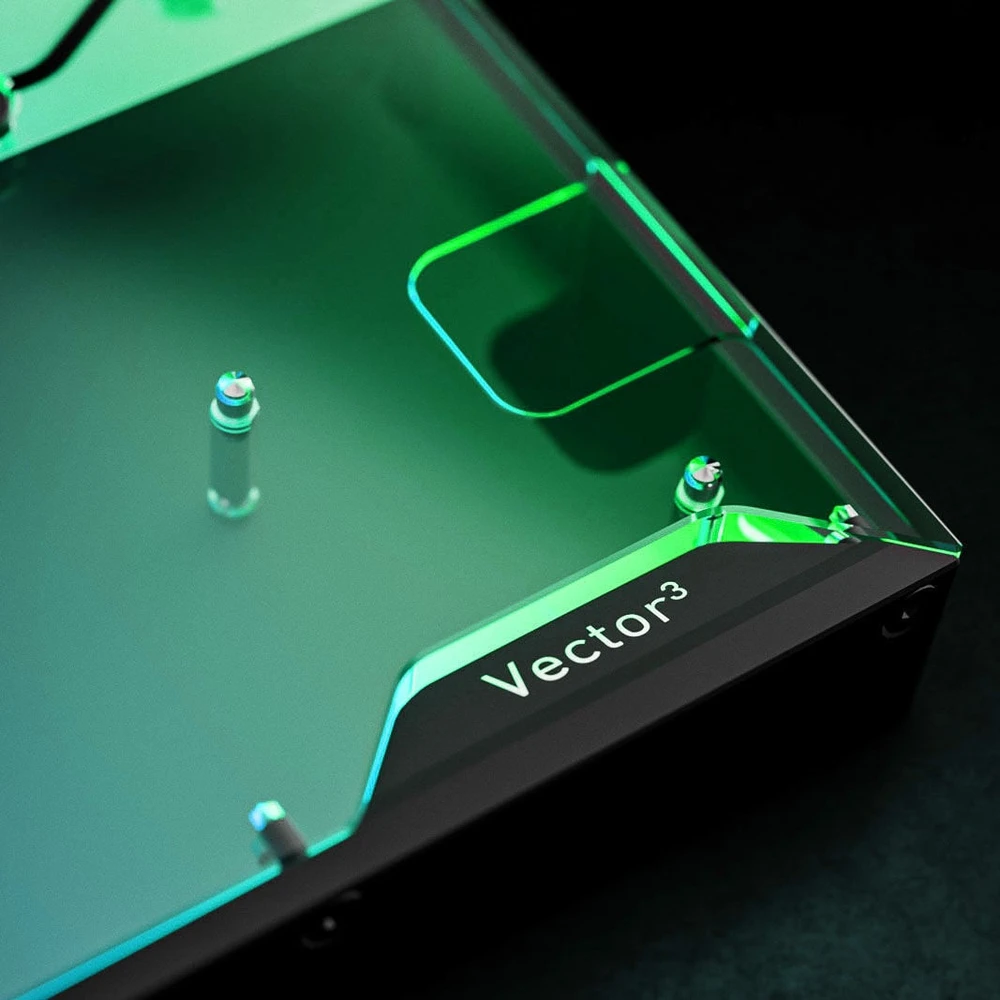 Ek Water Blocks „Ek Vanduo Blocks EK Vanduo Blocks EK-Quantum Vector3 TUF RTX 5080 GPU Vanduo Block, D-RGB - Acrylic“