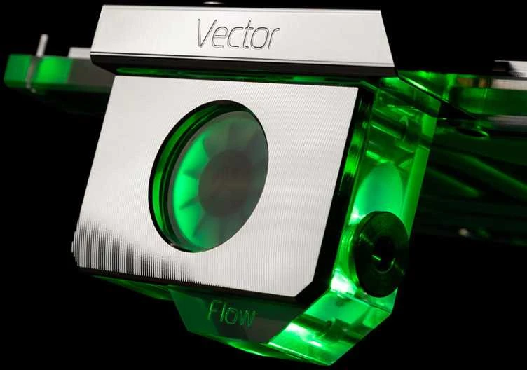 Ek Water Blocks „Ek Vanduo Blocks“ EK „Vanduo Blocks“ EK-Quantum Vector terminalų dangtelis – nikelis