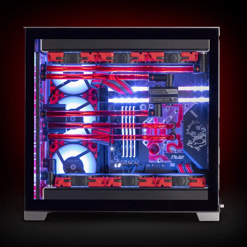 Ek Water Blocks EK vandens blokai EK-Quantum Reflection² PC-O11D EVO D5 PWM D-RGB - akrilas