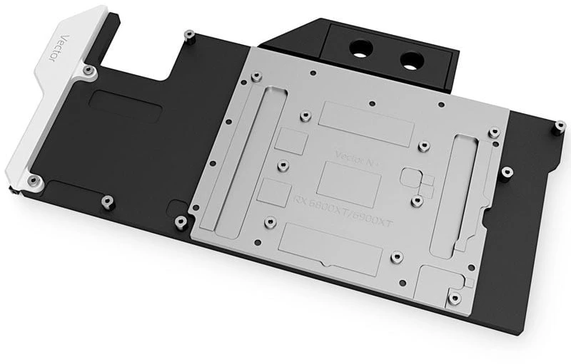 Ek Water Blocks Ek Vanduo Blocks EK Vanduo Blocks EK-Quantum Vector Nitro+ RX 6800XT/6900XT D-RGB – nikelis + acetalis