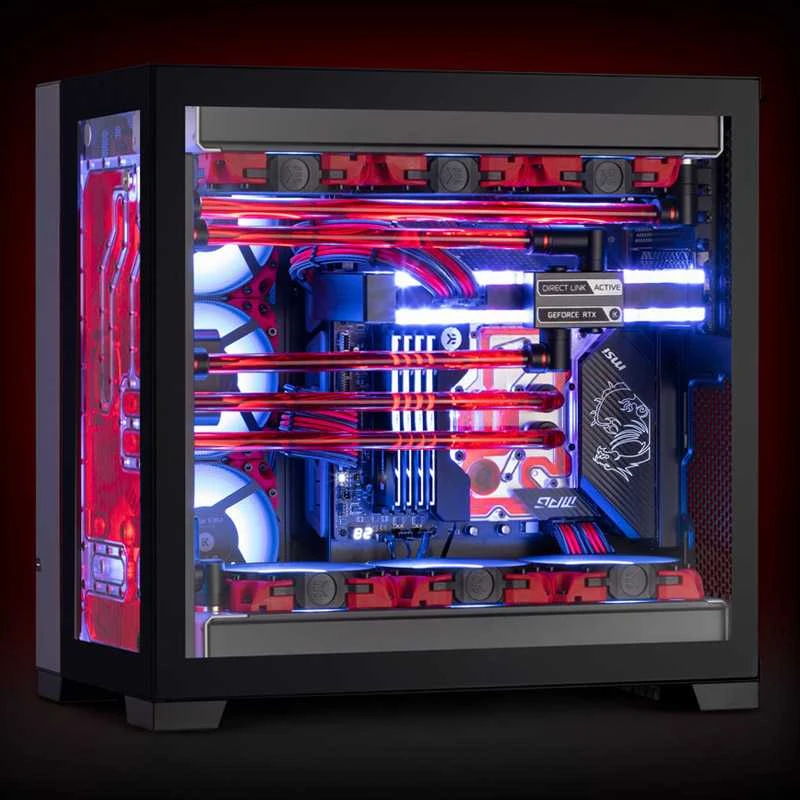 Ek Water Blocks Ek Vanduo Blocks EK vandens blokai EK-Quantum Reflection² PC-O11D EVO D5 PWM D-RGB - akrilas