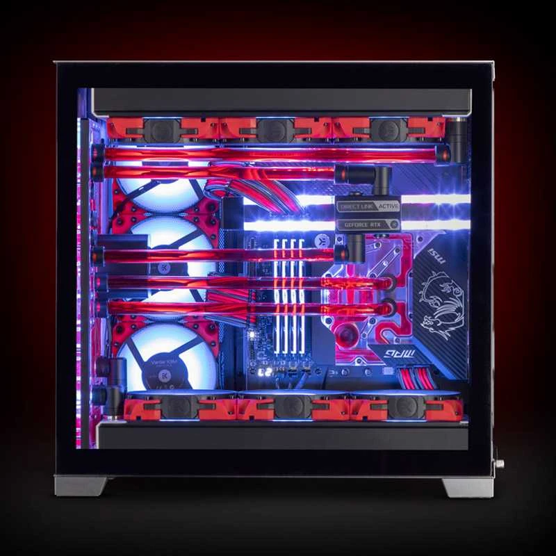 Ek Water Blocks Ek Vanduo Blocks EK vandens blokai EK-Quantum Reflection² PC-O11D EVO D5 PWM D-RGB - akrilas