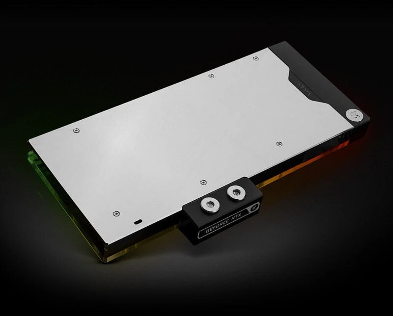Ek Water Blocks EK Vanduo Blocks EK-Quantum Vector² Trio RTX 3070 Ti - nikiel