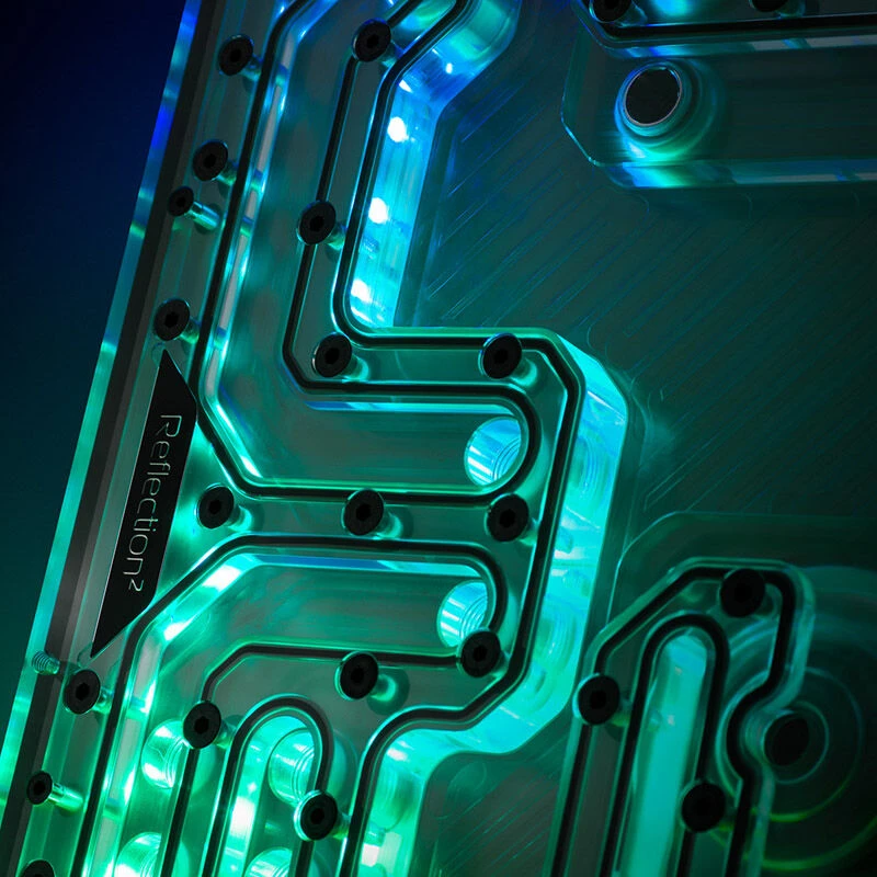 Ek Water Blocks EK vandens blokai EK-Quantum Reflection² PC-O11D EVO D5 PWM D-RGB - akrilas