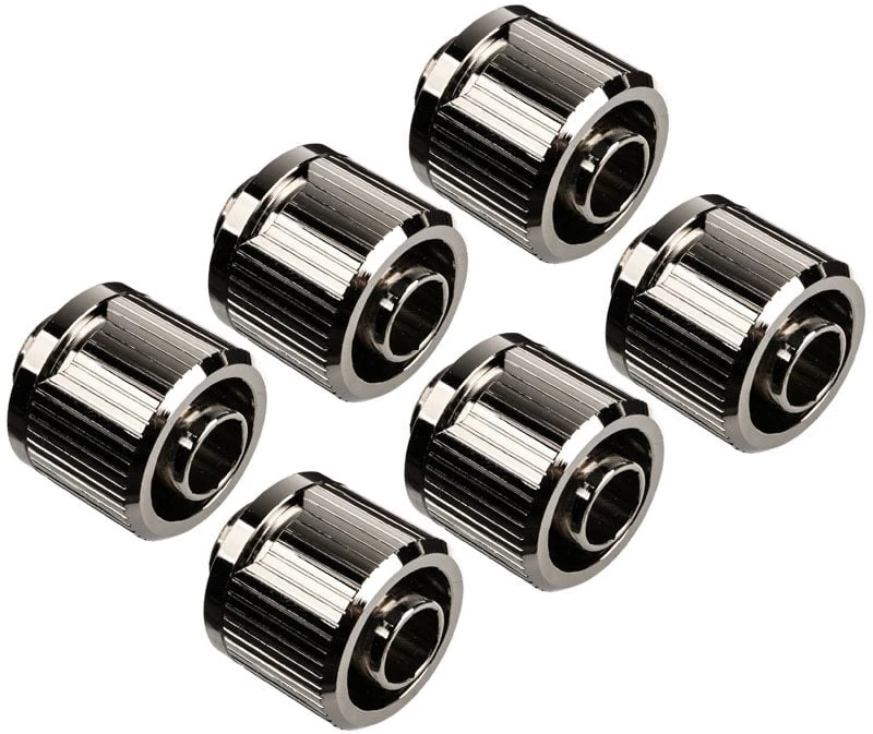 Ek Water Blocks Ek Vanduo Blocks EK Vanduo Blocks EK-Quantum Torque STC 10/16" 6 vnt. pakuotė, sidabrinis