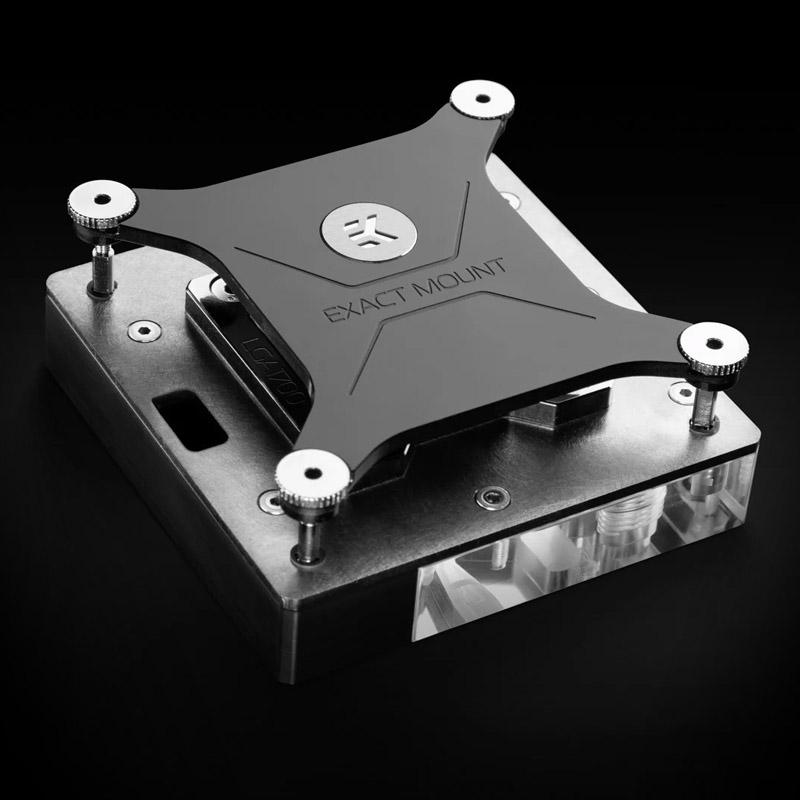 Ek Water Blocks Ek Vanduo Blocks EK vandens blokai EK-Quantum Velocity² D-RGB - 1200, nikelis + satinas titanas