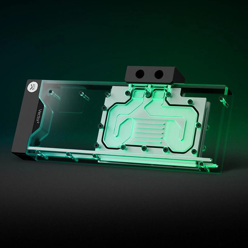 EK-Quantum Vector² vaizdo plokštės vandens blokas su LED